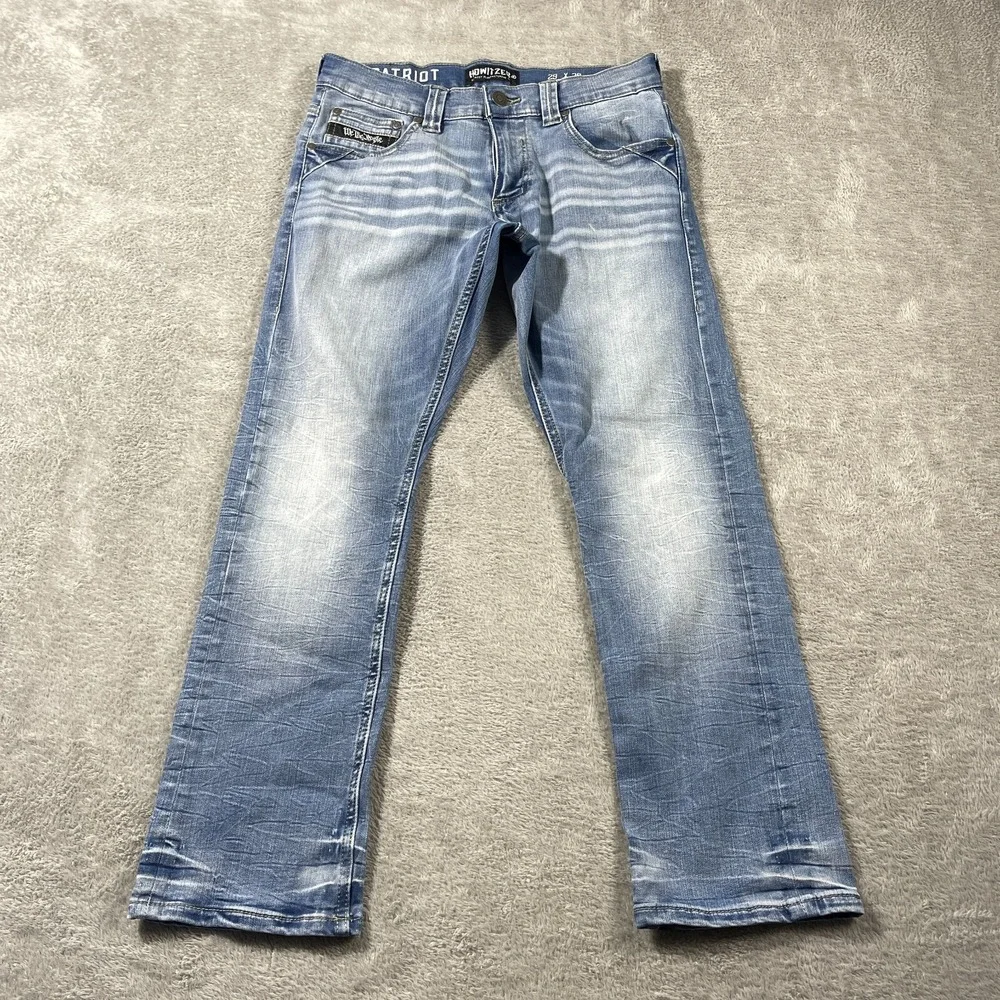 Howitzer Tactical Patriot Slim Straight Stretch Jean 371SS152 Stone Wash 29 Blue